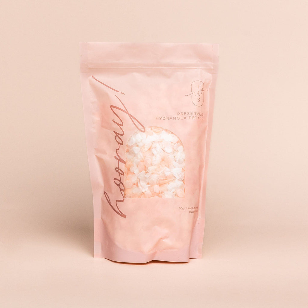 peaches and cream|The Hydrangea Petal Bundle (petals + cones) - The Whole Bride