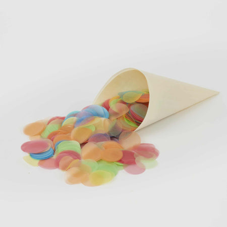 The Ultimate Confetti Bundle - Circle (cones, confetti + trays) - The Whole Bride