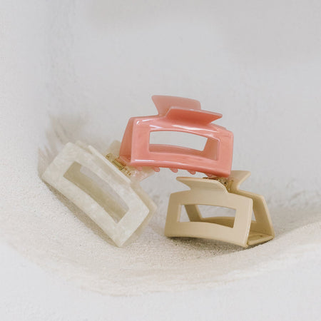 hair claw clips - The Whole Bride