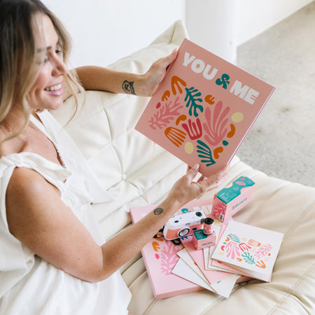 Art Wedding Guest Book - The Whole Bride