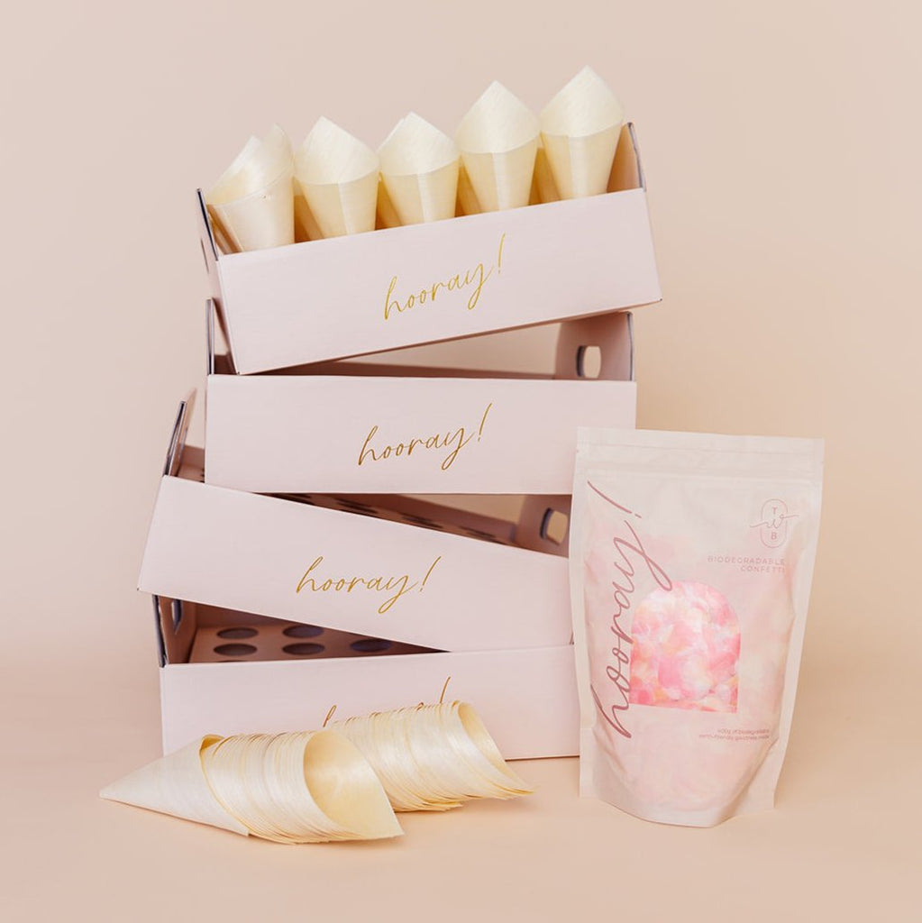 sherbet heart|The Ultimate Confetti Bundle - Heart (cones, confetti + trays) - The Whole Bride