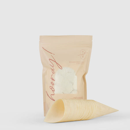 White|The Confetti Bundle - Circle (confetti + cones) - The Whole Bride