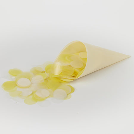 lemon sorbet|The Confetti Bundle - Circle (confetti + cones) - The Whole Bride