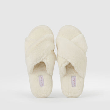 Fluffy Slippers - The Whole Bride