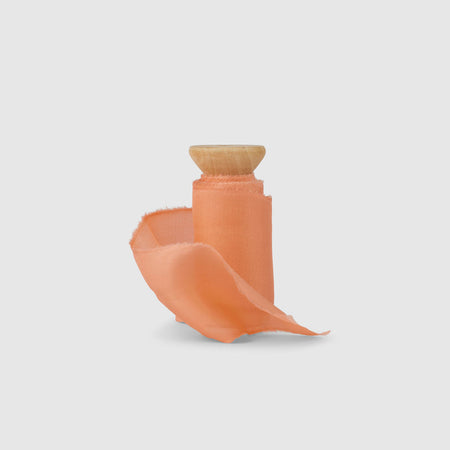 flamingo|Silk Bouquet Ribbon - The Whole Bride