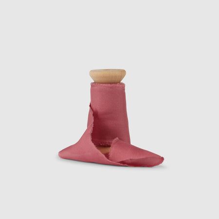 rose quartz|Silk Bouquet Ribbon - The Whole Bride