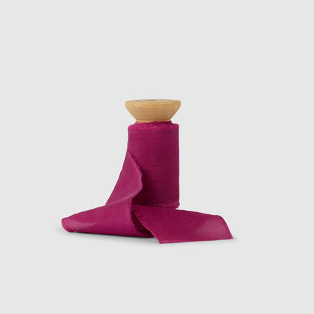 berry|Silk Bouquet Ribbon - The Whole Bride. 