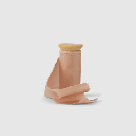 champagne pink|Silk Bouquet Ribbon - The Whole Bride