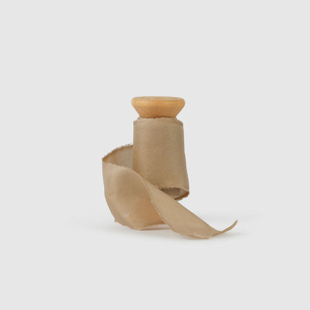 nutmeg|Silk Bouquet Ribbon - The Whole Bride