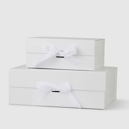 classic white| classic wedding gift box - The Whole Bride