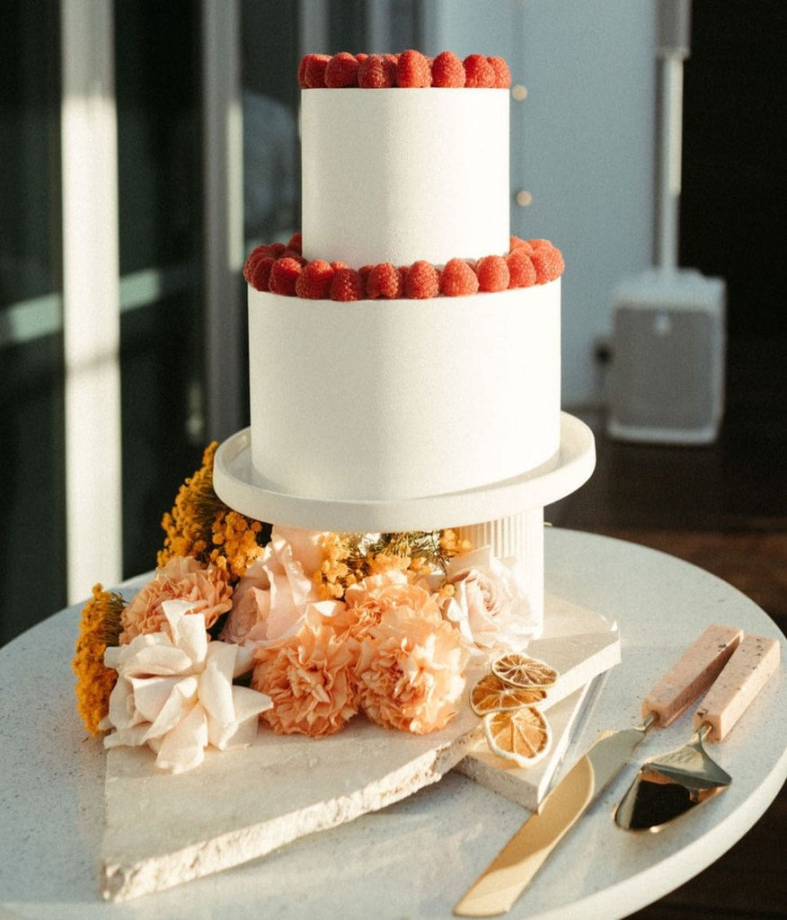 Wedding Cake Knife + Server - The Whole Bride