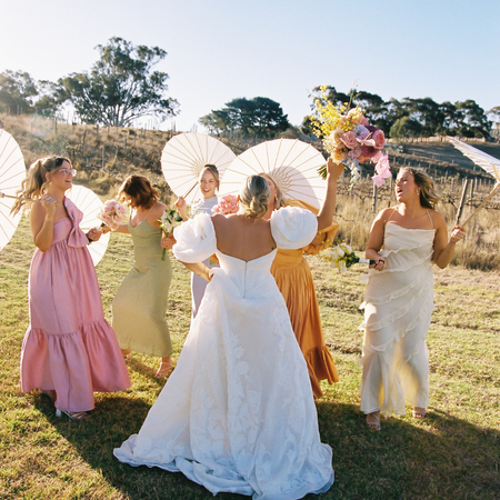 wedding parasol - bridal umbrella
