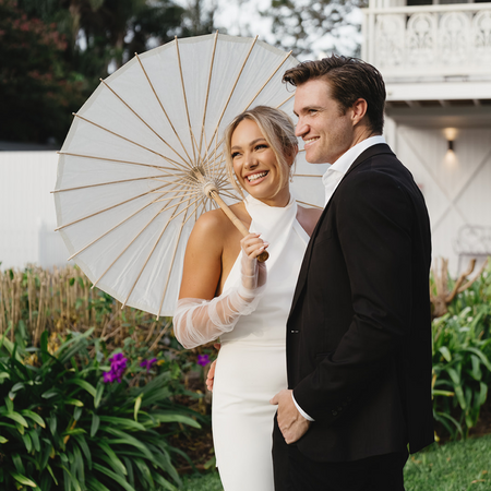 wedding parasol - bridal umbrella - The Whole Bride
