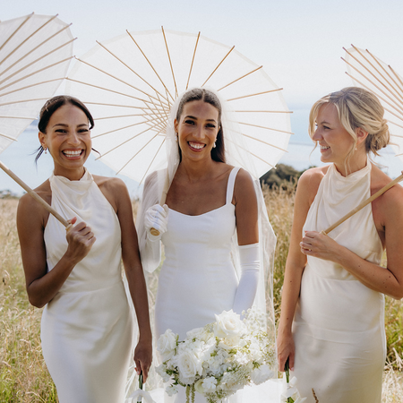 wedding parasol - bridal umbrella - The Whole Bride